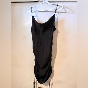 ♥️ FREE PEOPLE DAY TO NIGHT SILKY CONVERTABLE SLIP DRESS - LIKE NEW! Bl…